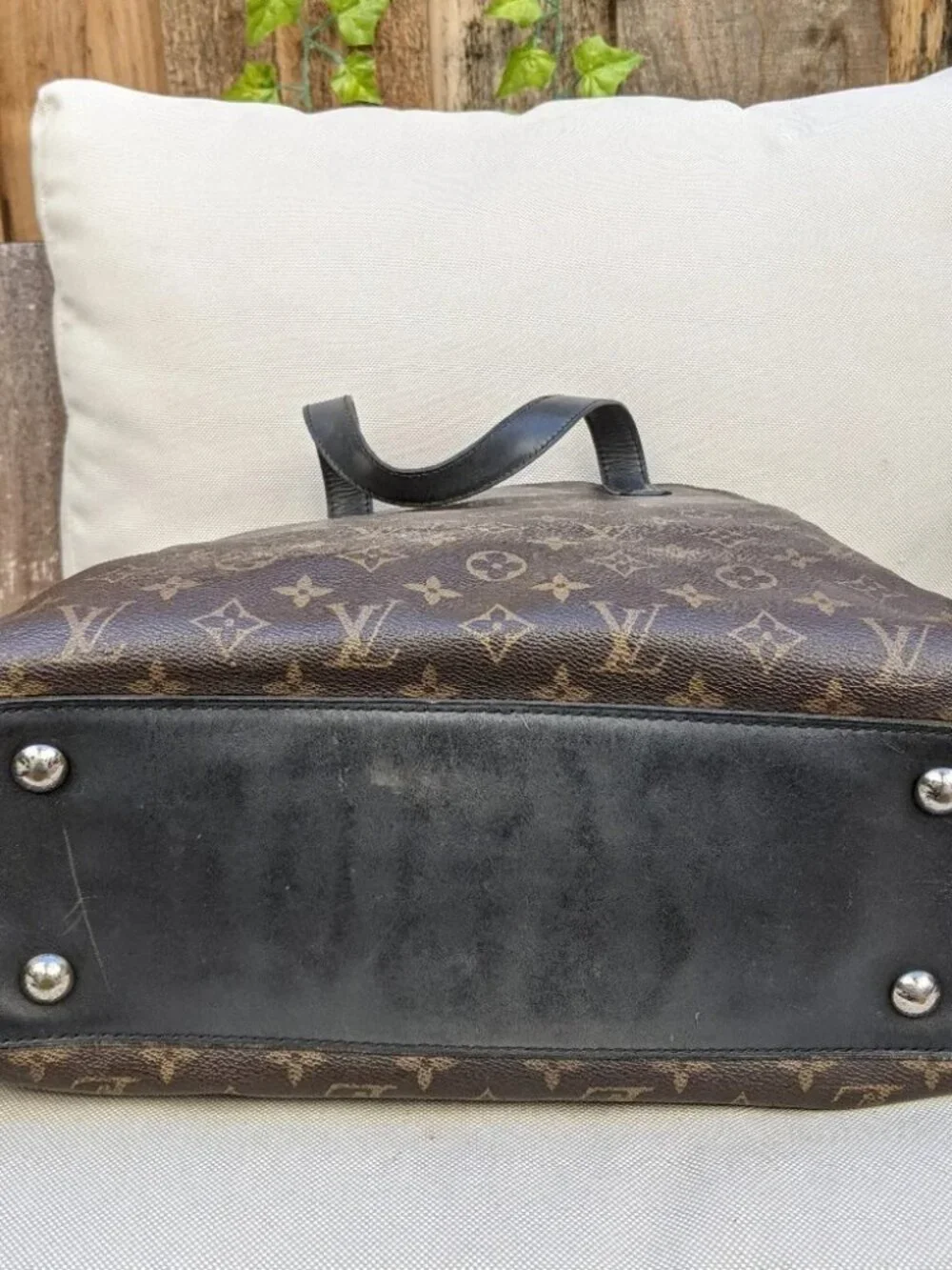 Louis Vuitton LV Tote Bag Devius Browns MACASSAR - Picture 6 of 16